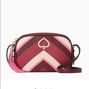 Kate Spade Kourtney Chevron Camera Bag